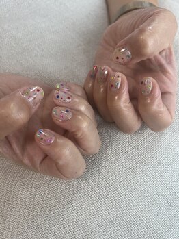 ネイルアンドアイラッシュサロン パーチェ(pace)/レトロかわ♪