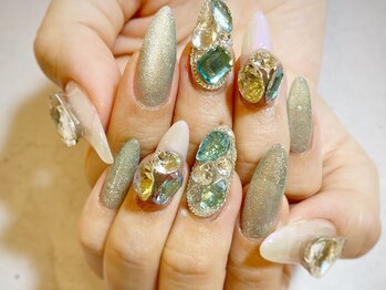 アンダールネイル(andar nail)/green×magnet