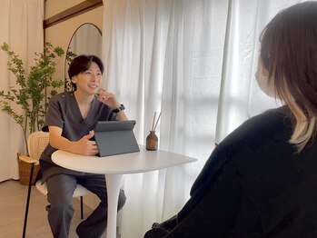 スーパーセルズ 広島八丁堀店(Super Cells)/ヒアリング風景【整体/肩こり】