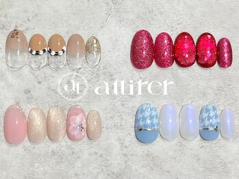 アティレ(attirer)/2月☆Monthly定額ネイル