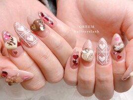 Valentineネイル
