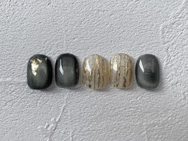 マグネットネイル　ニュアンス