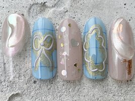 ワンホンオーロラリボン ¥14000