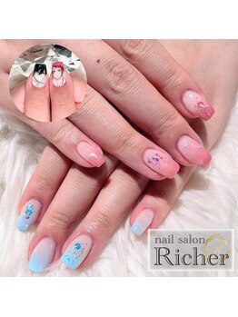 エスフィーネイルサロン リシェル(Esfy nailsalon Richer)/推しネイル