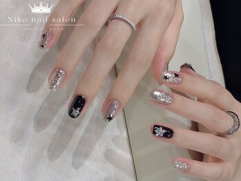 ニコ 銀座本店(Niko)/クリスマス/冬ネイル/ツイード