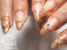 ノエル(Noel)/お正月ネイル 水引ネイル