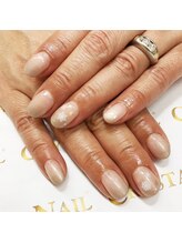 クリスタルネイル ゆめタウン博多店(CRYSTAL NAIL)/ベージュグラデーションネイル