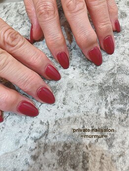プライベート ネイルサロン マーマ(murmur)/ワンカラーネイル
