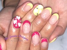 アン ジョーヌドラゴ/【自爪ネイル】ハートアート