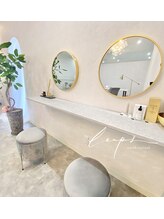 リープス ネイルアンドアイラッシュ(leaps)/メイク直しスペース