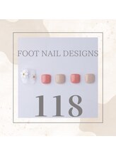 はあとねいる JR宇都宮駅東口店/Foot Nail Design 118