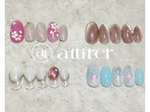 アティレ(attirer)/3月☆Monthly定額ネイル