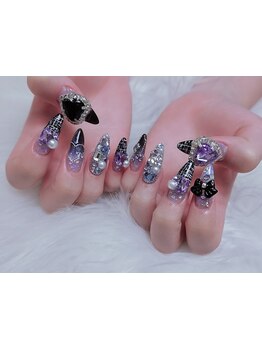 手描きアートが得意なサロン