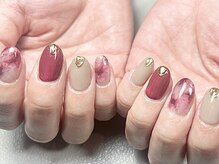 プロモート 岡山城下店(Promote)/マーブルニュアンス【岡山】