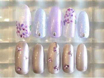 ネイルサロン あかねいろの写真/【子育てママに優しいサロン】ベビーカーのまま店内に入れる★生後1ヶ月～,飲食もOK◎完全個室の貸切サロン