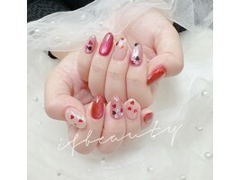 マグネットネイル#ハートホロ#