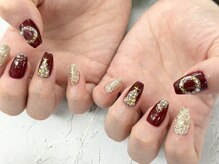 ディーネイル 池袋(D-nail)/【森】クリスマス ネイル