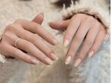 イーチ 烏丸御池(each)/冬ネイル×ホワイト
