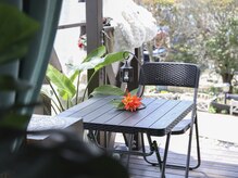 マハロ(MAHALO)の雰囲気（お庭や空を眺めながら過ごす贅沢な自分時間◇ウェルカムティー有）