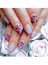 ブリリアント ネイル(Briliant Nail)/マーブルフレンチ