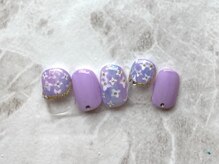 ゆびノさき/お花アート