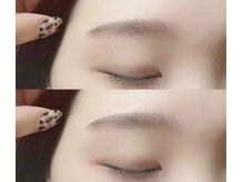 ラボテ(laboT)/ふんわりストレート眉