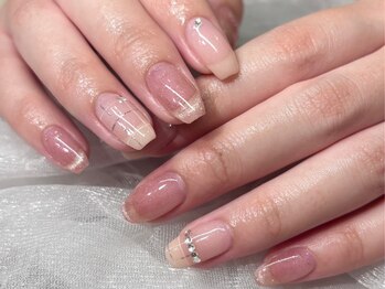 トランスモード ネイルの写真/【時短メニューあり☆】時短×高技術で満足度◎スピードメニュー シンプルコース 60分（アート２本まで）