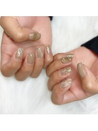 【ニュアンスネイル】