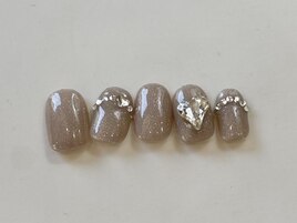 ストーンくすみカラー¥7000