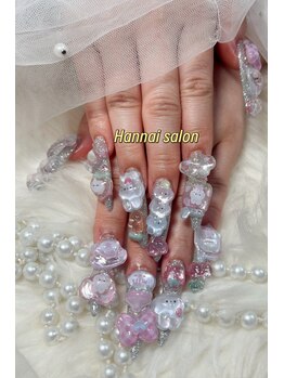 ハナアイ サロン 新宿店(hanaai salon)/パーツ付き放題