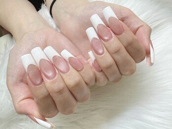 ウィズ 神戸(with)の写真/【長さ出し10本追加+¥7700】亀裂や根元から折れてしまった爪のお悩みも対応◎自然な長さ出しはお任せ♪