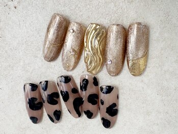 ネイルサロンワイスリー (y3)の写真/【当店人気NO.１】マンスリーコース￥7700→￥7200　冬のイベントに合わせて指先から華やかに☆