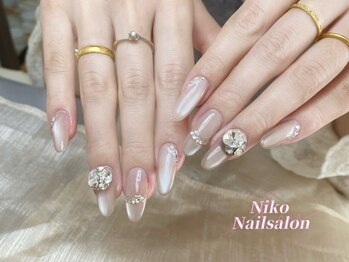 ニコネイルサロン 大宮店(Niko Nailsalon)/パラジェル/フィルイン/持ち込み