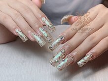 ウメネイルスタジオ(UME NAIL STUDIO)/長さだしやり放題×つけ放題