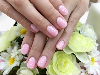 プルミエ ネイル(Premier Nail)/ふんわり可愛い☆チークネイル
