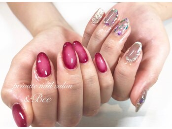 エンビィー(&Bee)/グラデ　アシメ