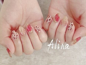エリナネイルサロン池袋(Alina Nail Salon)/持ち込みデザイン9480円
