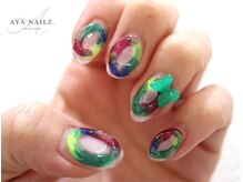 アヤネイルズ アンド アイラッシュ(AYA NAILZ.＆Eyelash)/個性派ネイルで蝶