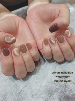 プライベート ネイルサロン マーマ(murmur)/マーブルデザイン