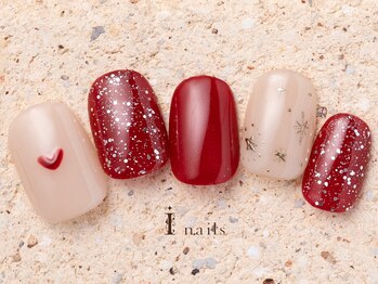 アイネイルズ 町田店(I nails)/ラブリーハートネイル8480円