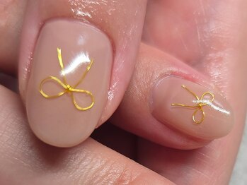 ネイルフロンティア 吉祥寺(NAIL FRONTIER)/Fガーリーリボン5480円~