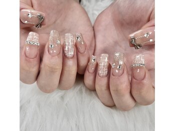 フィカスディボタニカ(FICUS di botanica)/ツイード×リボン