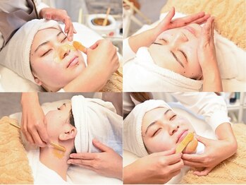 ビューティフルミー(Beautiful Me)の写真/【牛久初上陸☆東京で話題のマツヤニWAX!】天然素材で肌の弱い方にもおすすめ◎毛穴レスで光り輝く水光肌♪