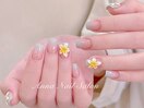3D花ネイル