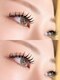 ヘアースタジオ ピース アンド アイラッシュ(Hair Studio Peace&Eyelash)の写真/自まつ毛が少ない方でも大丈夫!少ない本数でもしっかりボリュームが出るバインドロック★LEDで持ちの良さ◎
