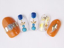 ネイルサロン ドレリッチ 大宮店(drerich)/コンチョエスニックホイル