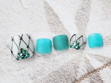 ネイルサロン クランベリー(Cranberry)/172.大人女性のフットネイル