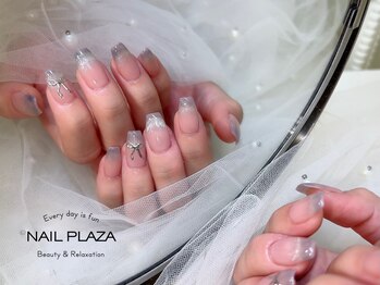 ネイルプラザ 河原町OPA店(NAIL PLAZA)/マグネットフレンチネイル