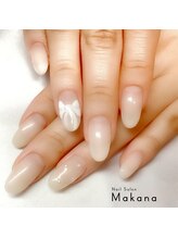 マカナ(Makana)/リボンパールネイル