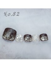 はあとねいる 枚方店/フットネイル：No.82